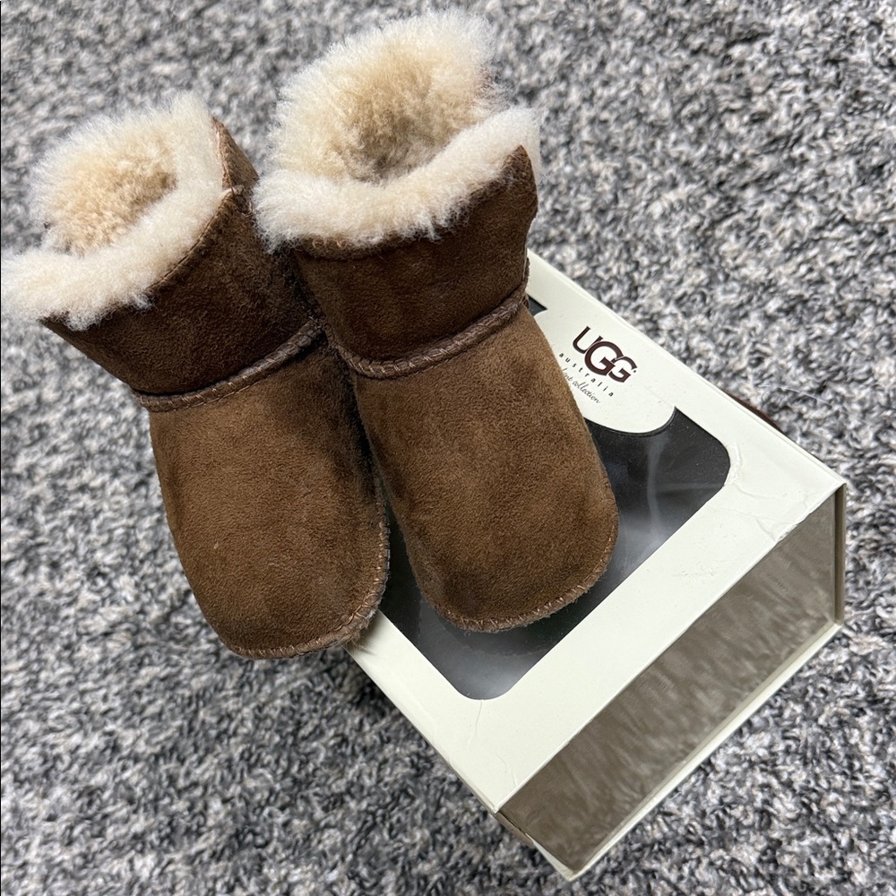 UGG baby Tan Shearling Boots